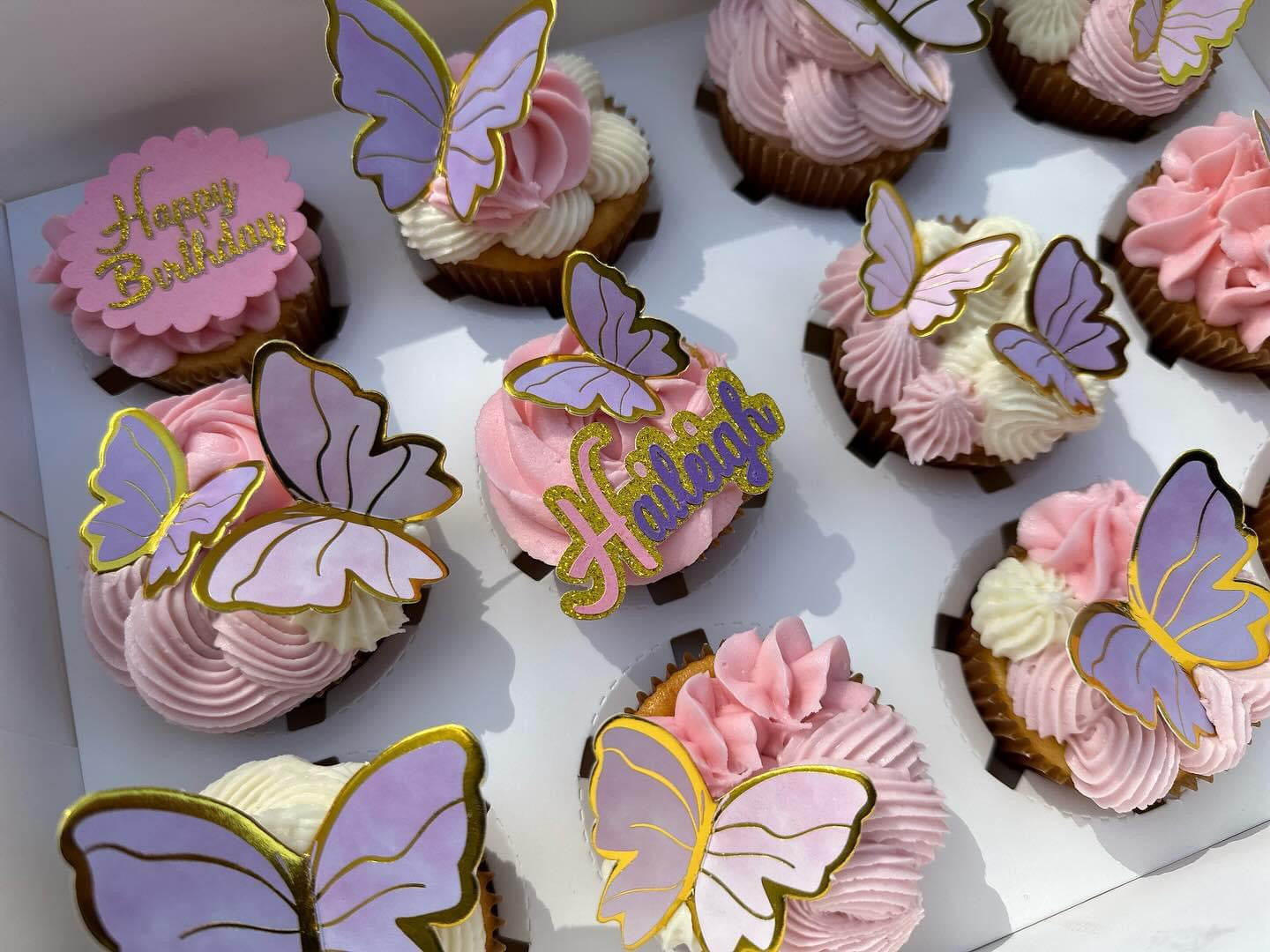 Butterfly Theme Cupcakes