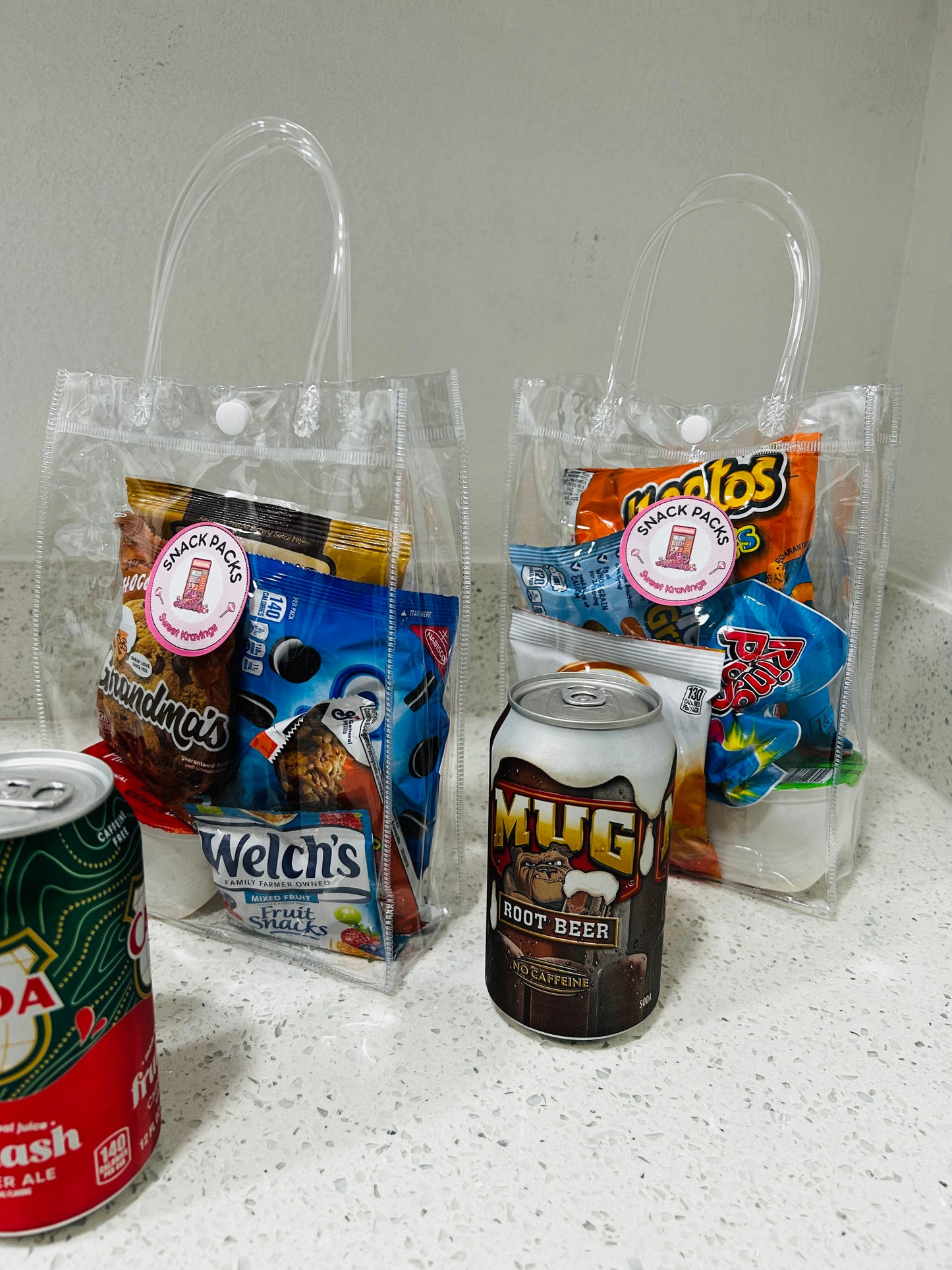 ⭐️ $5 Snack Packs with Soda – 4 Irresistible Flavors!