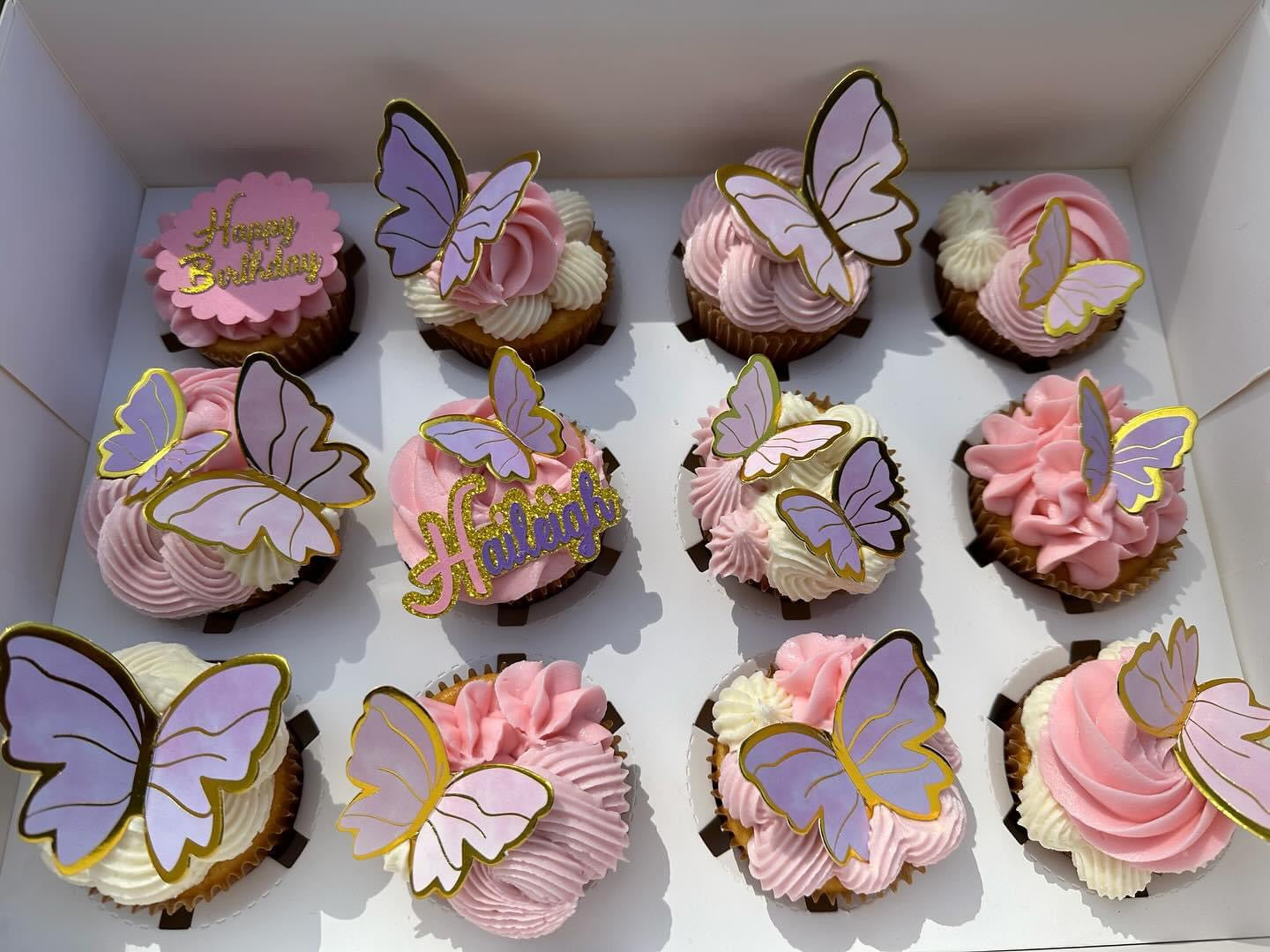 Butterfly Theme Cupcakes