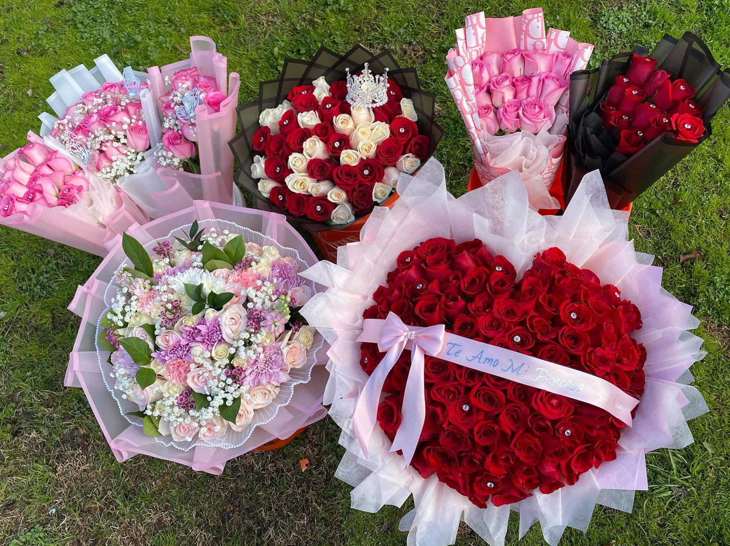 Floral Fantasy Rose Bouquet