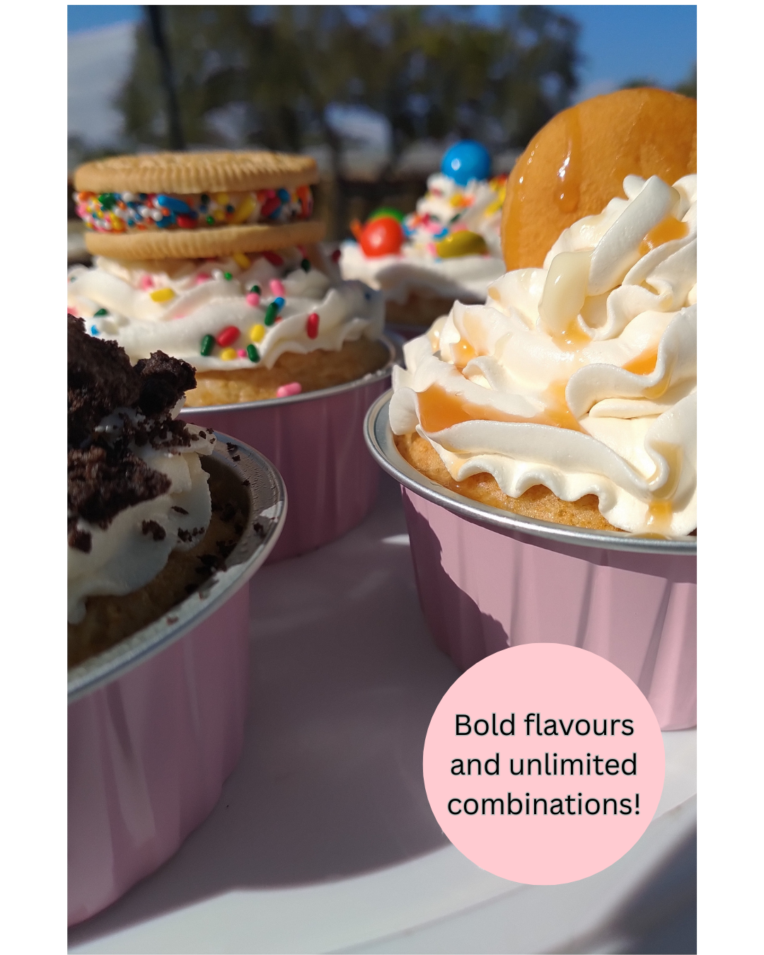 Sweet Kravings Plant-Based Frosting Recipe Bundle (Vanilla, Chocolate & Strawberry) | Shelf Stable For Cottage Bakers