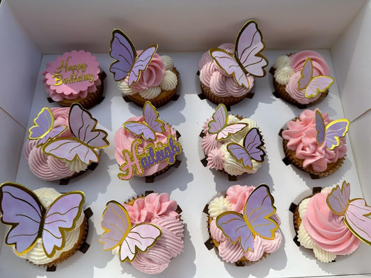 Butterfly Theme Cupcakes