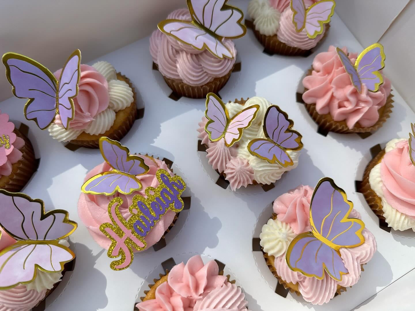 Butterfly Theme Cupcakes