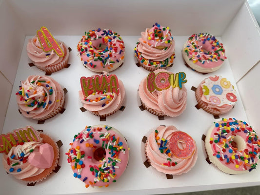 Donut Theme Cupcakes