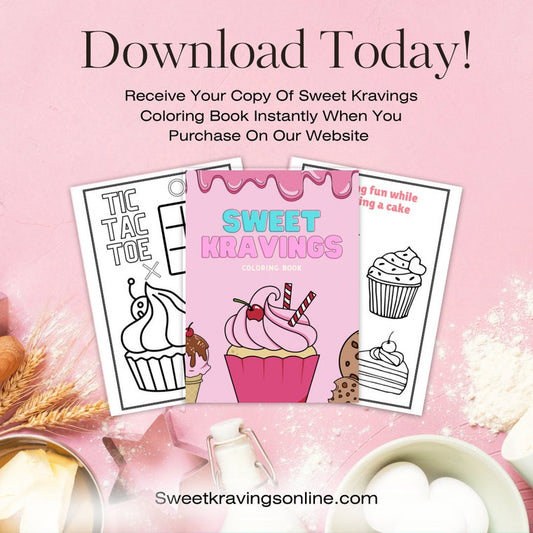 Sweet Kravings Coloring Book